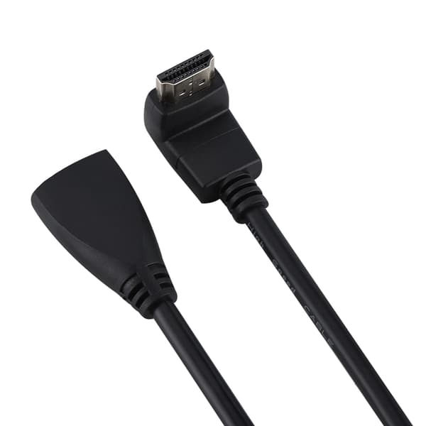 Højkvalitets Full HD 1080p HDMI-kabel HDMI han til hun (90° vinkel)_tfrf