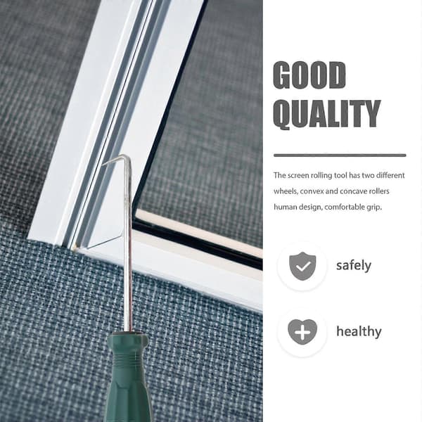 1 Set Screen Rolling Tool Screen Spline Roller Tool for Window Door Screens