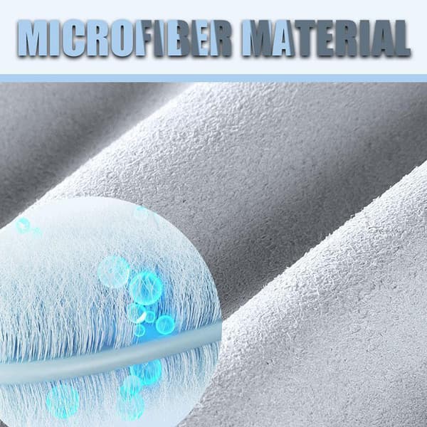 Microfiber cleaning cloth, washable, reusable, cleaning cloth for glasses, phone, tablet, screen, mirror