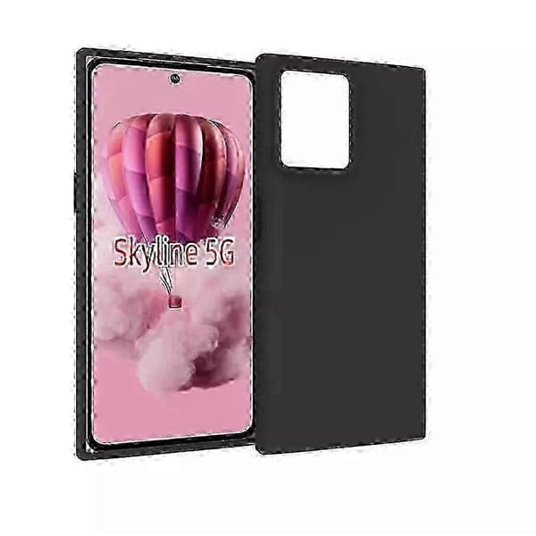 For Hmd Skyline 5g Matte Black Slim Shockproof Protective Case Transparent transparent