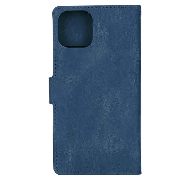 Klassisk PU-læder pung etui magnetisk lukning telefoncover til iPhone 13