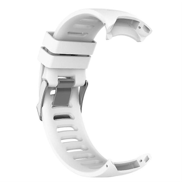 Silikonearmbånd til Garmin Forerunner 610 Hvid White