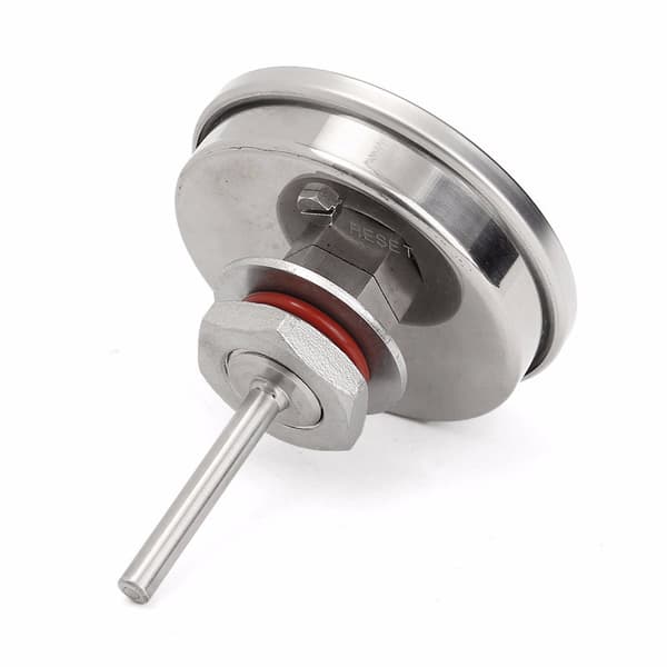 Metal Bar Ølbrygning Termometer 3 Tommer Dobbelt Skala Termometer Kit
