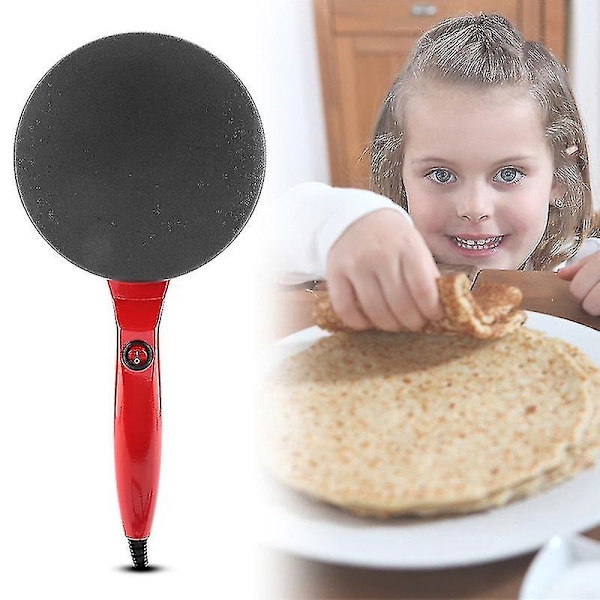 700W Sähköinen tarttumaton Crepe Pizza Pannukakku Munakaslaite Keittiön leivinpelti Qinhai