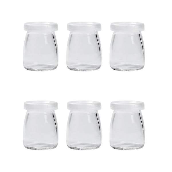 4 stk. Glass Yoghurtbegre