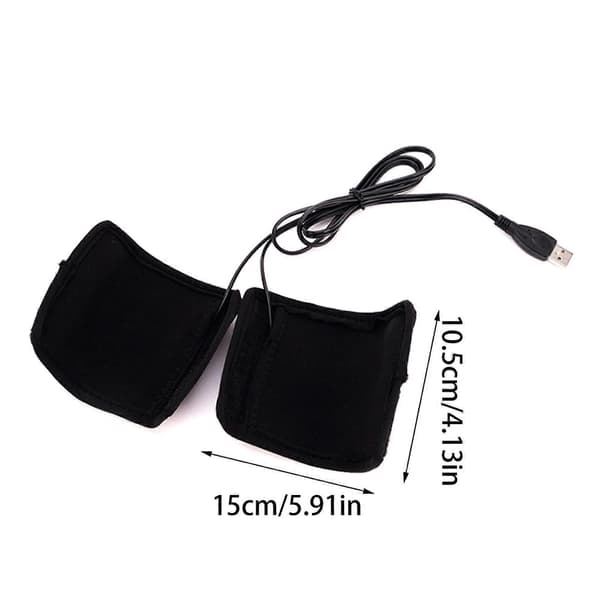 Universal USB Heated Handlebar Covers with Temperature Control for Motorcycle, Electric Bikes, and Mountain Bikes