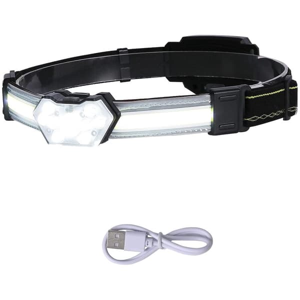 Rechargeable LED 270° Adjustable Headlight Waterproof Work Light for Running Camping Hiking Hunting