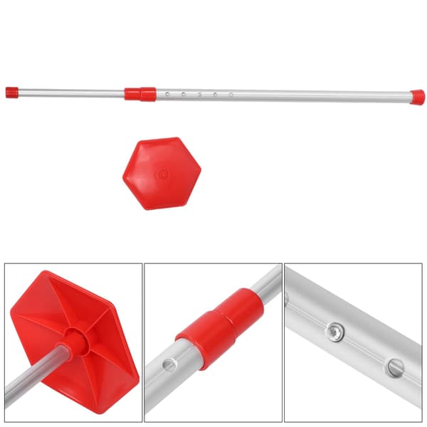 Telescopic Aluminum Alloy Golf Club Bag, Protective Stiff Arm Support Rod