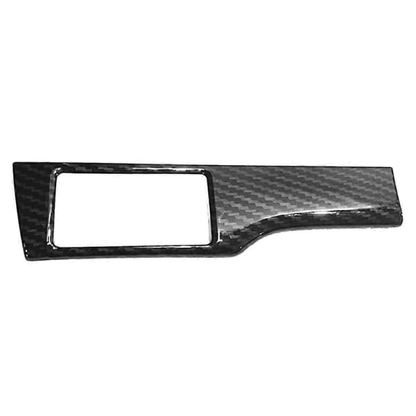 Karbonfiber ABS-stil frontlys bryterknappdeksel for 10. X 2016 2017 2018 2019 2020 2021 LHD