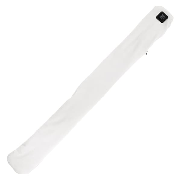Winter Smart Heating Scarf Safe Electric Neck Warmer Temperature Adjustable Warm Scarf White