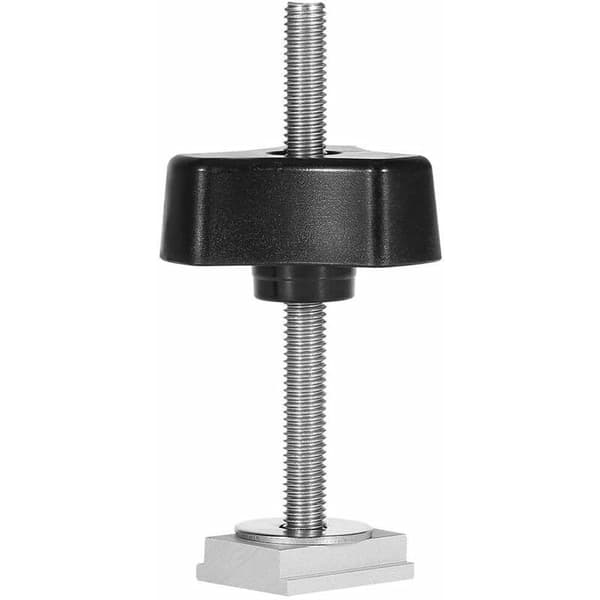 Quick Clamp, T-Slot Quick Clamp Metal T-Track Clamp Set, Woodworking Tool Quick Clamp (Complete Set)