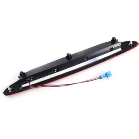 Replacement Brake Light for MINI Cooper 02-06 R50 R53, Clear Lens, High Gloss Red Frame