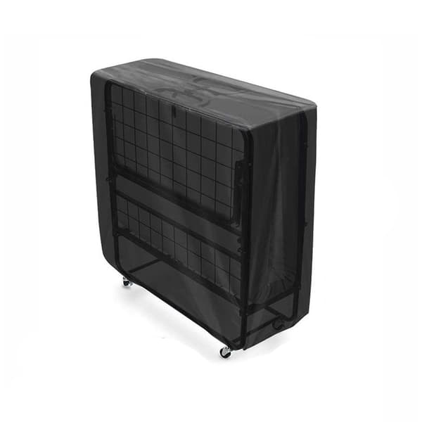 Hopfällbart Svart Sängskydd - 210D - 99L x 38W x 114H cm