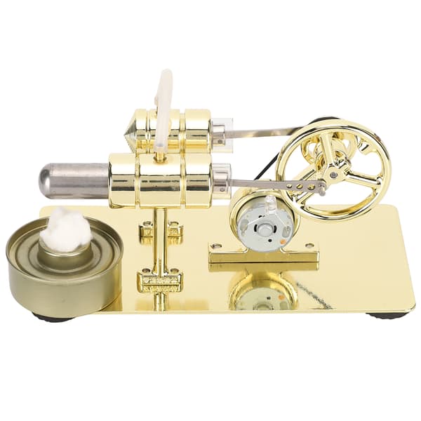 Stirling Engine Model External Combustion Engine Kids Physics Science Educational Toys