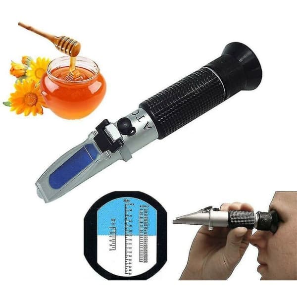 Refraktometer för Biodlare - Vattensockerhalt Brix