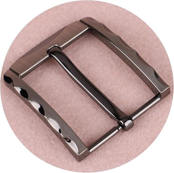 1.5 inch (38-40mm) Belt Buckle Replacement Square Single Prong F