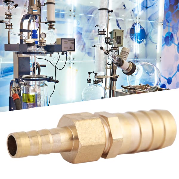 Messingkobling slangetilkobling reduserende pluggkontakt (8mm-16mm 1stk)