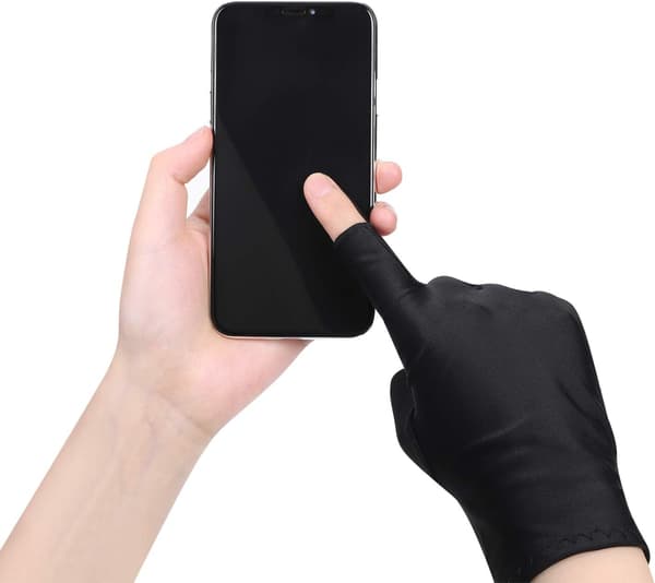 Unisex UV-beskyttelseshandsker Touchscreen Kørehandske Skridsikker L