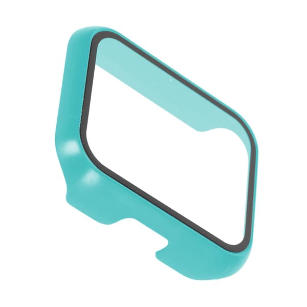 PC Protective Case with Tempered Glass Screen Protector, Replacement Accessory Suitable for Realme Watch 2 Pine Needle Green
