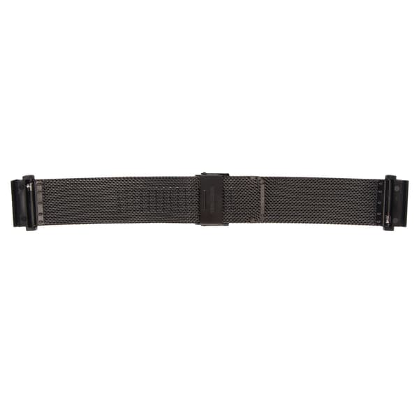 Urrem 22 mm rustfrit stål mesh justerbar erstatningsrem til Amazfit Falcon T‑REX 2 Ultra sort