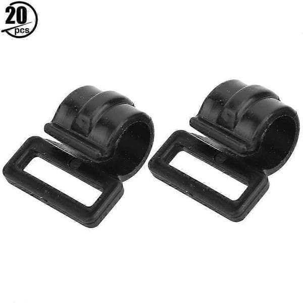 20pcs Portable PVC S-shaped Hook Accessories for Tent Use High Temperature Resistance 26-27s