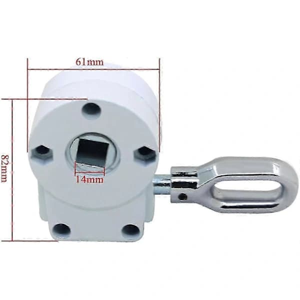 Outdoor Gearbox Awning Crank for Retractable Blind Mechanism