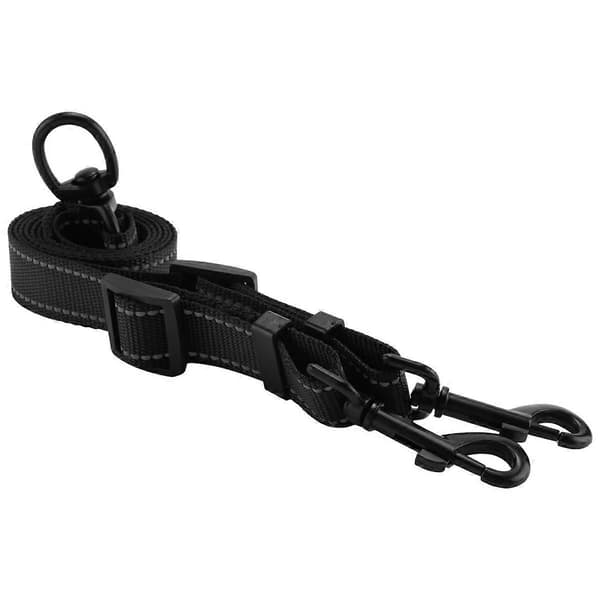 Double Leash for Large Dogs, Adjustable Heavy Duty Nylon Splitter for Two Large Dogs