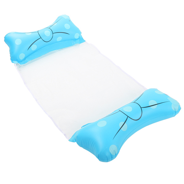 Inflatable Pool Hammock, Floating Portable Water Hammock for Adults, Light Blue