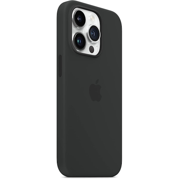 Apple - Midnattsfärgat silikonskal med MagSafe för iPhone 14 Pro