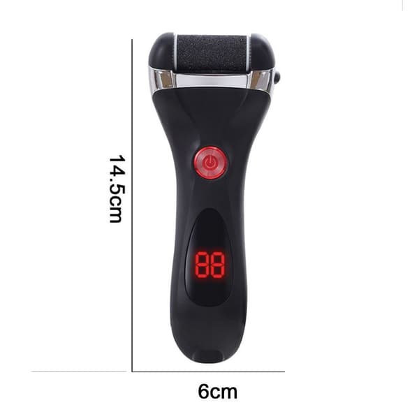 Electric Foot File - Professional Pedicure Tool Black