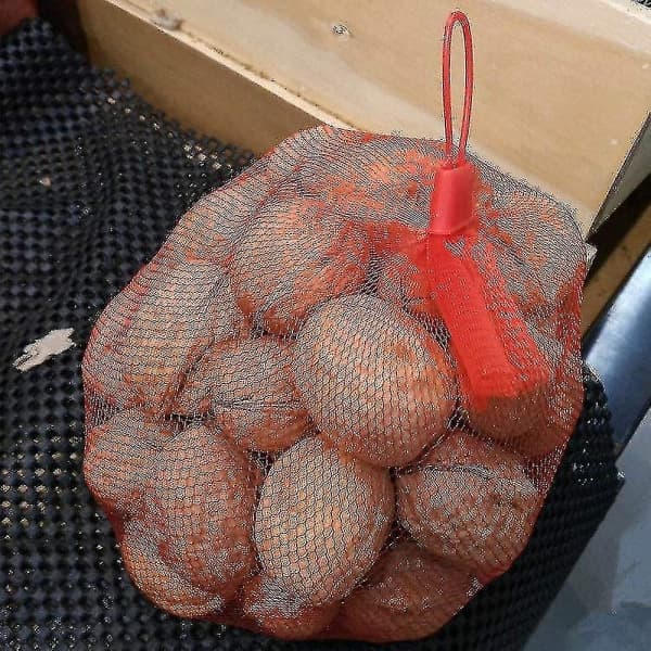 Reusable Mesh Bag, 200 Pieces Nylon Mesh Vegetable Net Bag, Fruit and Vegetable Pack Net, For Egg Mesh Bag, Fruit Mesh Bag Ruika