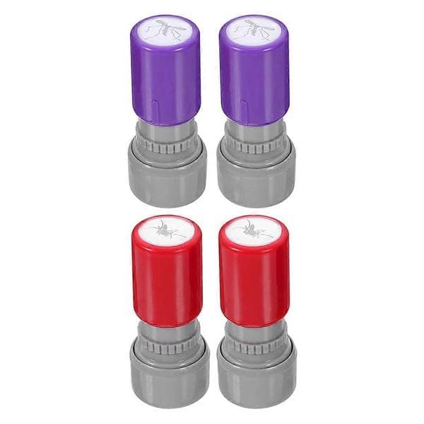 Mosquito Stamp 4-piece Self-Inking Prank Toy Set for Kids