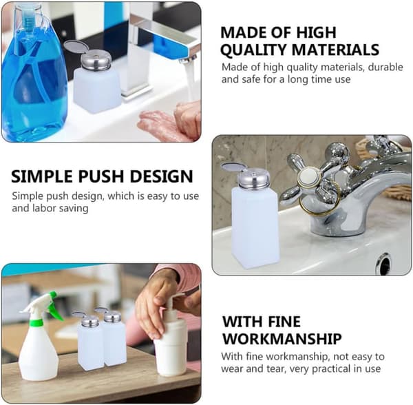 print knob Påfyllningsflaska 3-pack i plast -