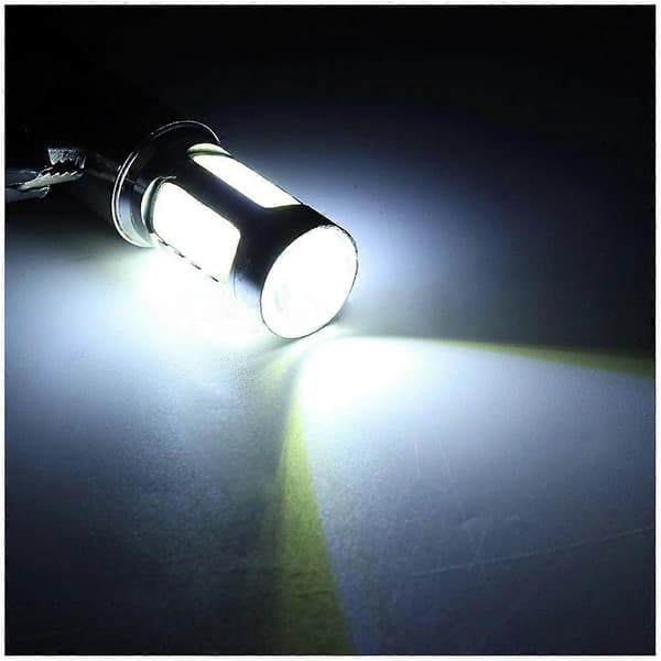 12V BA20D H6 4 COB LED Hvid Pære til Motorcykel Knallert ATV Forlygte