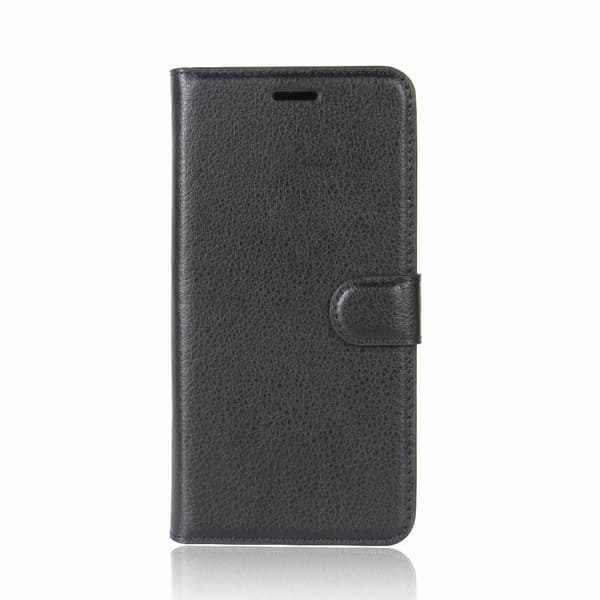 iPhone XR Pung Etui Sort Læder Etui
