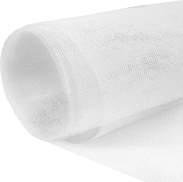 300x120cm Window Screen, Adjustable Window Screen Roll, White Fiberglass Mesh Durable Fireproof, Mosquito Net Anti-flies Insects