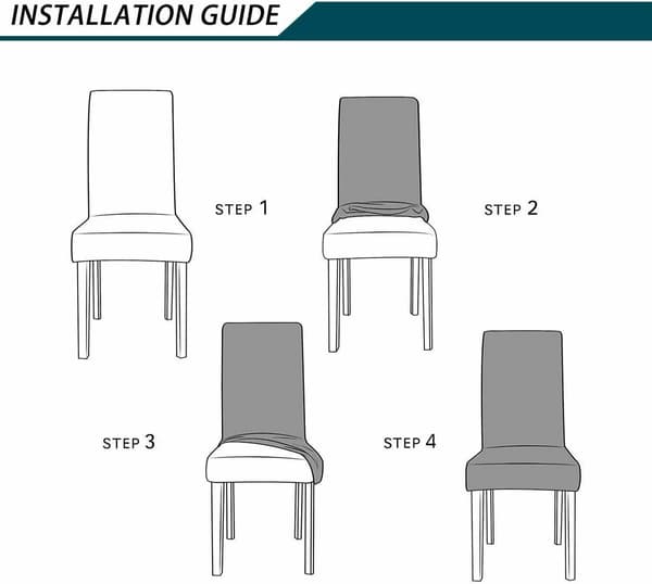 Chair Cover Stretch Removable Washable Chair Covers