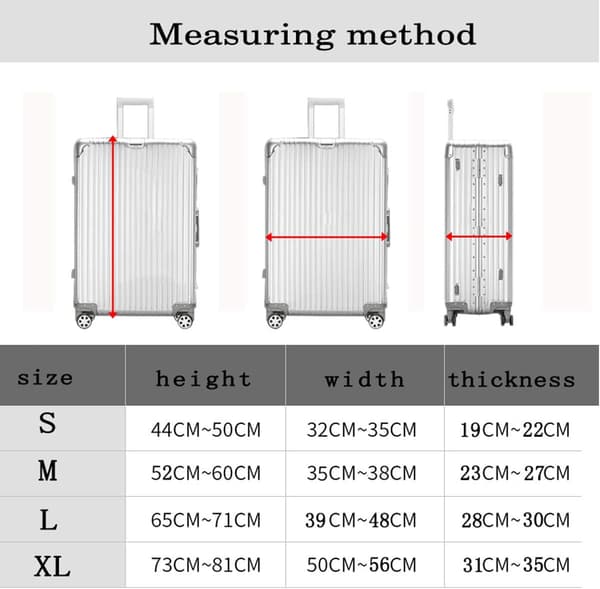 Resväska Skydd Spandex Resväskeöverdrag (XL (för 29–32 tums resväskor))