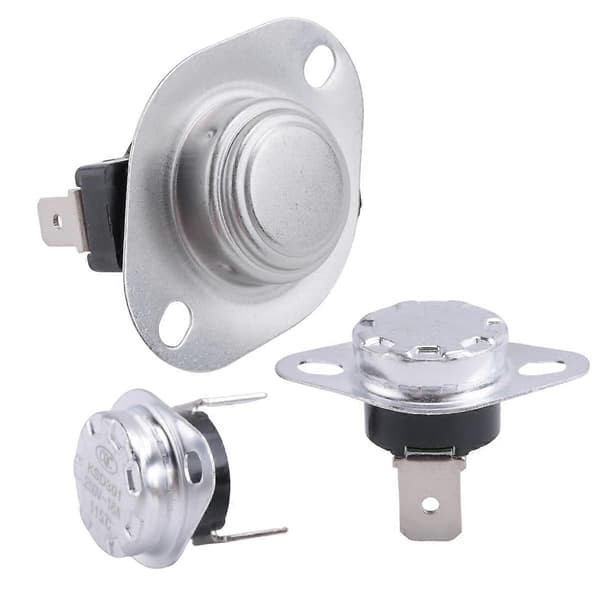 Tørretumbler Termosikring Termostat Kit til LA-1053 til AH2162282 Qp5 Sølv Silver
