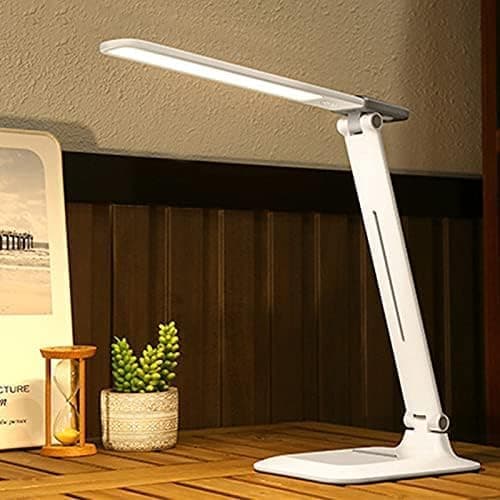 Magnetisk Bordlampe – USB-opladning, Smart Sammenfoldelig LED-lampe, Touchkontrol, 3 Lysstyrker