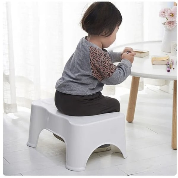 WC-jakkara - Ummetuksen lievitykseen - Squatty Potty valkoinen white 750
