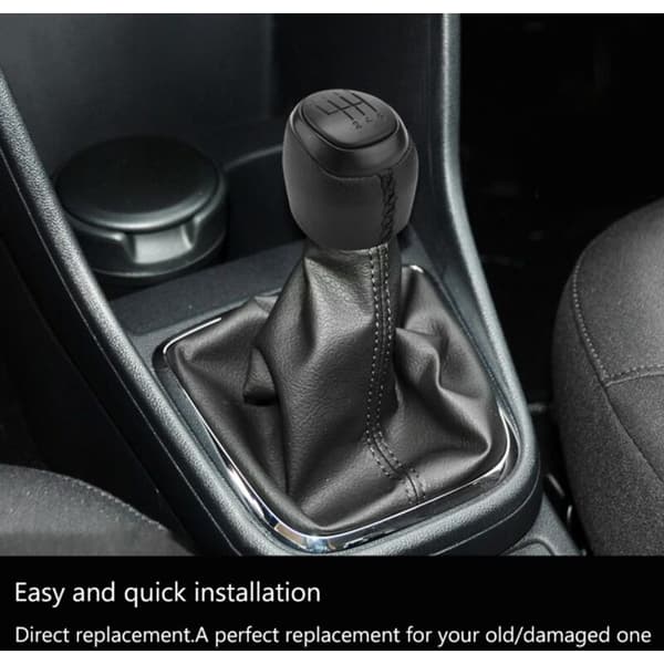 Gear Shift Knob with Gaiter in Artificial Leather for 93 9-3 2003-2012 55566207 55353898