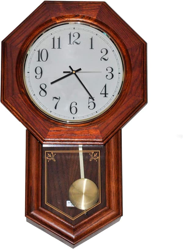 Quartz Clock Movement DIY Kit with 2 Pairs of Hands and Pendulum
