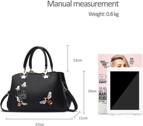 Retro Håndtasker med Topgreb Dame Crossbody Taske Dame Mode A A