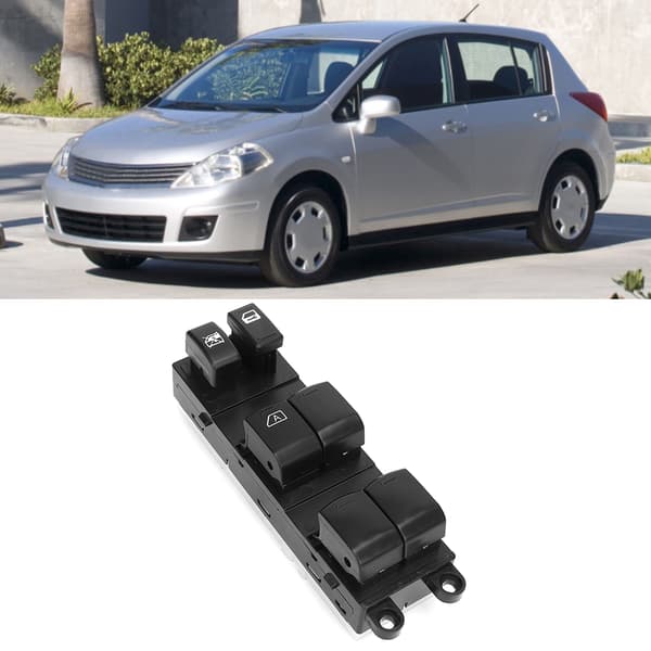 Power Window Master Switch Left Driver Side Fits for Nissan Tiida C11 SC11 C11Z 25401-ED500