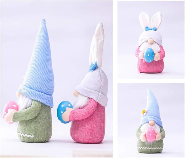 Easter Decoration Easter Gnomes, Easter Decoration Plush Gnomes Swedish Gnome Dolls, Easter Home Decor Table Decoration