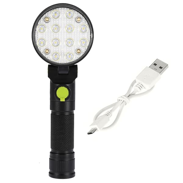 LED-arbeidslampe USB-lading Nødlampe med magnet for Ou
