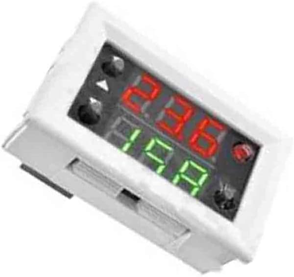 multifunktionell fördröjningstimer oändlig cykel dubbel digital display tidsrelämoduler (MINI 12V Vit) Mini 12v Vit - Mini 12v White