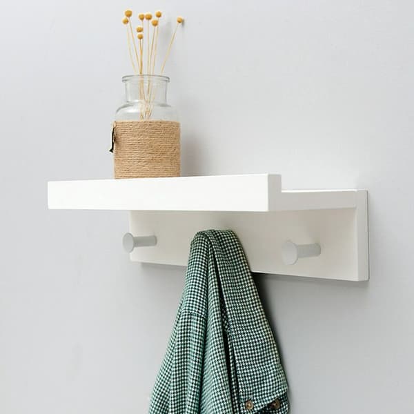 Shelf with Hooks Coat Rack Clothes Hanger Towel Rack Clothes Hanger Clothes Hanger Hat Rack Hanger