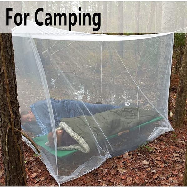 Bed Mosquito Net, 200x200x180cm Universal Square Mosquito Net Camping Mosquito Net, Canopy Mosquito Net